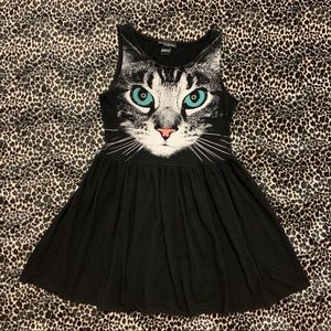 🐱Cat Face Skater Dress🐱
